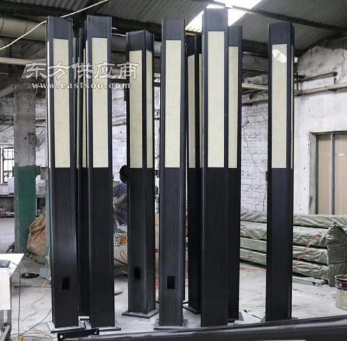 深圳铝型材庭院灯 七度厂家报价 小区铝型材庭院灯图片